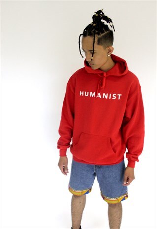 THE RED HUMANIST HOODIE
