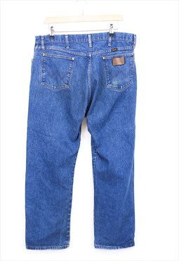 Vintage Wrangler Jeans Medium Washed Blue Straight Fit 90s 