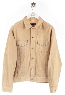 Vintage  Review  Cord Shirt Basic Look Beige