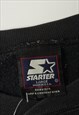 VINTAGE STARTER NFL PANTHERS BLACK SWEATSHIRT WOMENS