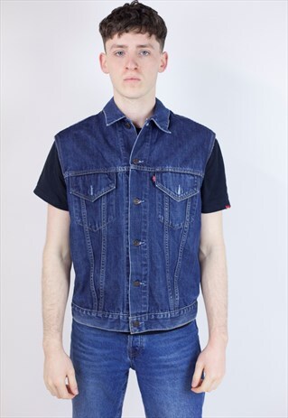 VINTAGE 90S LEVI'S DENIM GILET