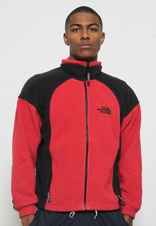 VINTAGE NORTH FACE FULL ZIP FLEECE