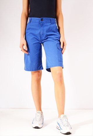 VINTAGE LEVI'S CARGO SHORTS BLUE