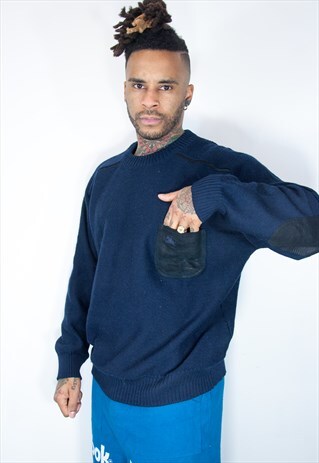 RARE BURBERRY POCKET JUMPER