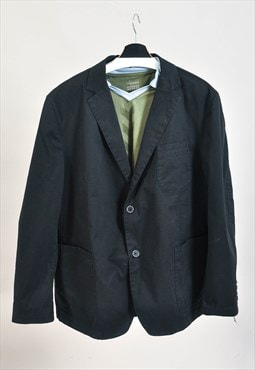Vintage 00s blazer jacket in black