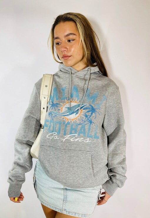 Miami Dolphins Retro NFL Hoodie – SocialCreatures LTD