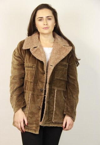 VINTAGE BROWN CORD JACKET