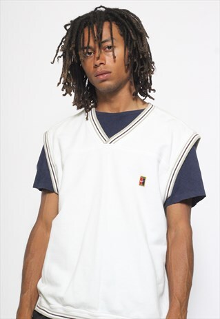 VINTAGE NIKE COURT SWEATSHIRT VEST