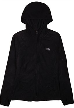 Vintage 90's The North Face Hoodie Full Zip Up Black Large