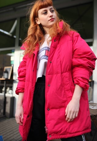 VINTAGE SUPER OVERSIZE PINK JACKET