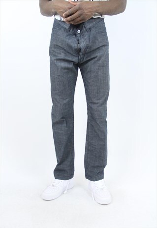 VINTAGE VERSACE GREY JEANS