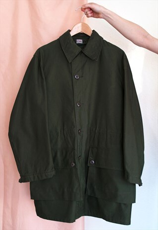 GREEN SWEDISH MILITARY ARMY M59 PARKER