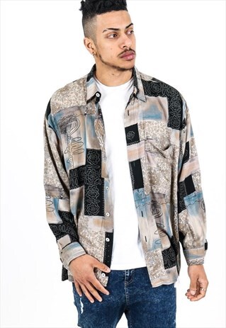 VINTAGE PATTERNED SHIRT S400