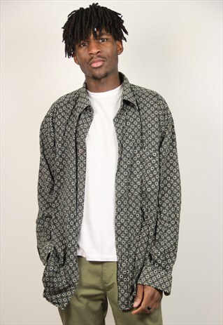 VINTAGE CORD PATTERNED SHIRT