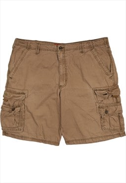 Vintage 90's Lee Shorts Cargo Pockets Tan