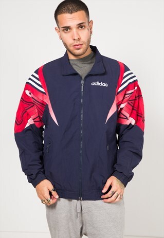 VINTAGE 80S ADIDAS SHELL SPORT JACKET / S1075