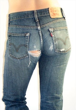 VINTAGE CHEEKY BUM LEVI JEANS