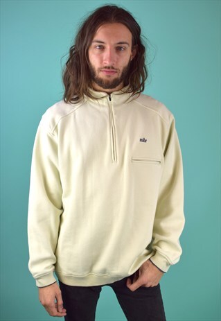 VINTAGE 90'S NIKE 1/4 ZIP JUMPER