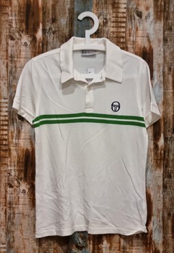 Vintage Sergio Taccini tennis polo shirt Heritage '90