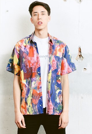 VINTAGE 90S ABSTRACT SHIRT