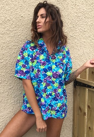 OVERSIZED RETRO 90S 80S VINTAGE UNISEX FESTIVAL SHIRT
