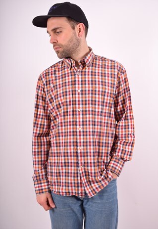 BARBOUR MENS VINTAGE SHIRT LARGE MULTI 90S