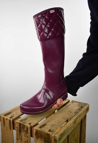 VINTAGE HUNTER RIGLEY WELLINGTON BOOTS