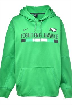 Nike Fighting Hawks Printed Hoodie - L
