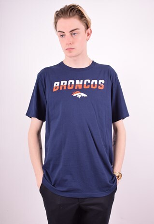 TEAM APPAREL MENS VINTAGE T-SHIRT TOP LARGE BLUE 90S