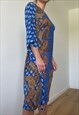 VINTAGE PSYCHEDELIC INDIAN DRESS