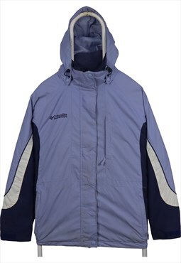 Vintage 90's Columbia Windbreaker Jacket Hooded Waterproof