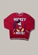 red disney mickey mouse jumper 