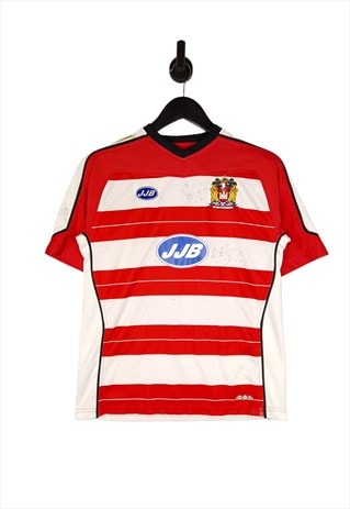 JJB WIGAN WARRIORS SIGNED RUGBY SHIRT 2006 SIZE SMALL