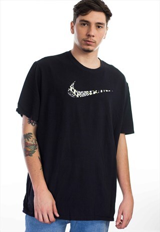 VINTAGE NIKE LOGO T-SHIRT 90S XXL 8.7