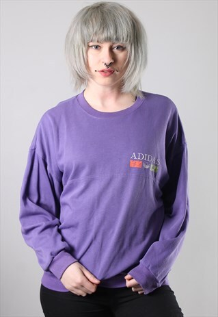 VINTAGE ADIDAS SWEATSHIRT JUMPER MEDIUM