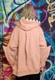 SHARK FIN HOODIE FISH CARTOON PULLOVER COSPLAY TOP IN PINK