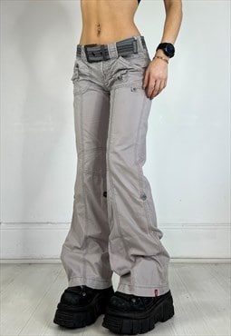 Vintage Y2k Cargo Pants Esprit Grunge Low Rise Lightweight