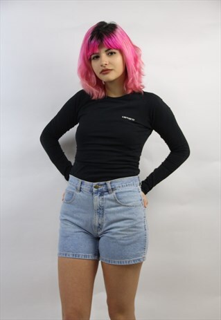 VINTAGE CARHARTT BLACK LONG SLEEVE TOP