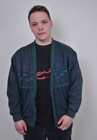 80S BOHO BOMBER JACKET, VINTAGE HERITAGE AVIATOR JACKET