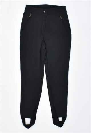 VINTAGE 90'S INSULATED TROUSERS BLACK