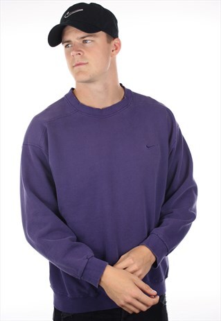 VINTAGE 90S NIKE SMALL LOGO SWEATSHIRT JUMPER