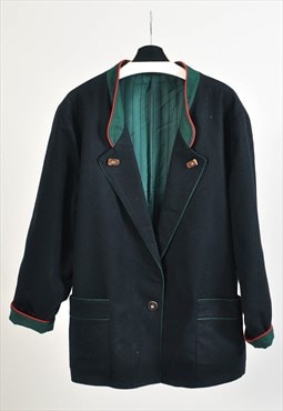 Vintage 90s blazer wool coat