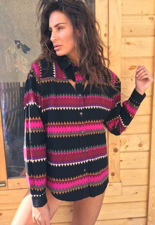 OVERSIZED RETRO 90S 80S VINTAGE UNISEX FESTIVAL SHIRT