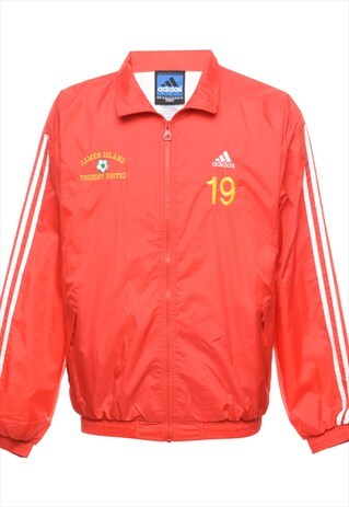 BEYOND RETRO VINTAGE ADIDAS NYLON JACKET - M