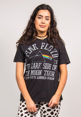 PINK FLOYD DARK GREY BAND T-SHIRT