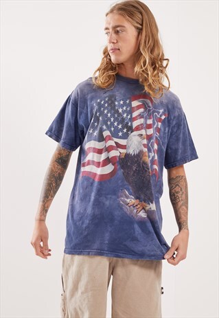 VINTAGE EAGLE GRAPHIC T-SHIRT