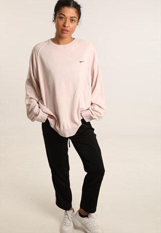 VINTAGE NIKE EMBROIDERED LOGO SWEATSHIRT