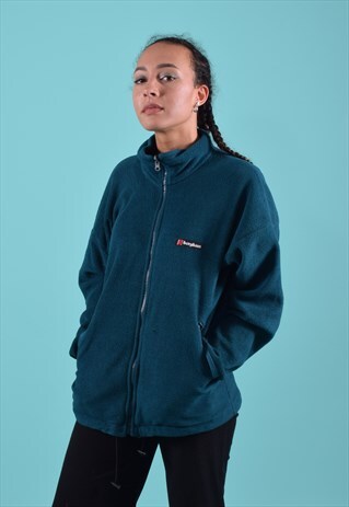TEAL BERGHAUS ZIPPED FLEECE