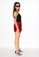VINTAGE 90S ATHLETIC SHORTS IN RED