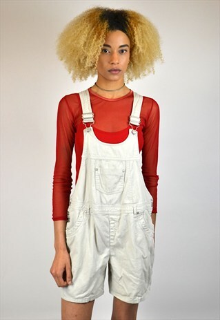 VINTAGE 90'S DUNGAREE SHORTS
